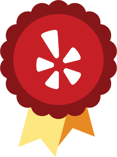 Yelp logo badge